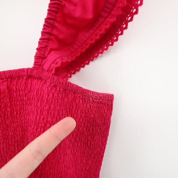 Roller Rabbit Pink Smocked Top - Picture 8 of 11